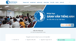 Desktop Screenshot of danhvantienganh.com